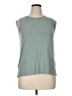 Adrienne Vittadini Teal Sleeveless Top Size XL - photo 1