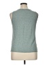 Adrienne Vittadini Teal Sleeveless Top Size XL - photo 2