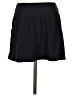 Lands' End Solid Black Casual Skirt Size S - photo 1