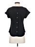 Mine Black Short Sleeve Top Size S - photo 2