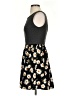 Xhilaration Floral Gray Casual Dress Size XS - photo 5