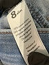Justice Solid Blue Jeans Size 8 - photo 4