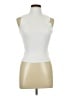 Happily Grey 100% Polyester Ivory Sleeveless Top Size L - photo 1