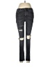 River Island Hearts Black Jeans Size 28 waist - photo 1