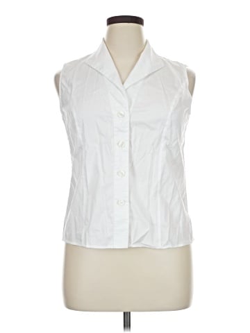 Calvin Klein Sleeveless Button-Down Shirt (view 1)