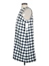 Caslon Tweed Blue Casual Dress Size S - photo 5