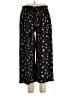 Jon & Anna Floral Black Casual Pants Size XL - photo 1