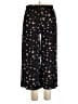 Jon & Anna Floral Black Casual Pants Size XL - photo 2