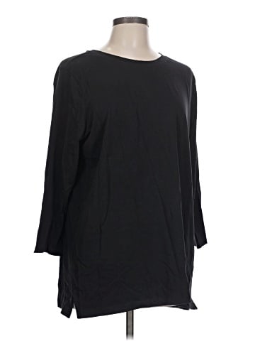 Lands' End 3/4 Sleeve T-Shirt (view 1)