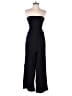 LOFT Beach Solid Black Jumpsuit Size XS - photo 1
