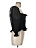 Divided by H&M 100% Polyester Black 3/4 Sleeve Blouse Size L - photo 4