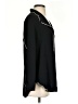 Babaton 100% Polyester Black Long Sleeve Polo Size S - photo 4