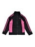 Adidas 100% Polyester Color Block Black Track Jacket Size 5 - photo 1