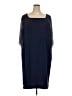 Alex Evenings Blue Cocktail Dress Size 24W - photo 1