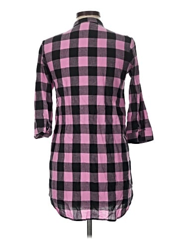 She's Cool 3/4 Sleeve Button-Down Shirt (view 2)