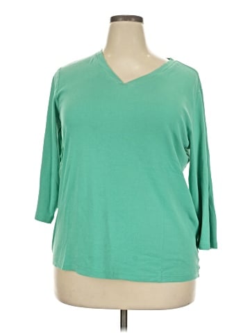 Chico's 3/4 Sleeve T-Shirt (view 1)