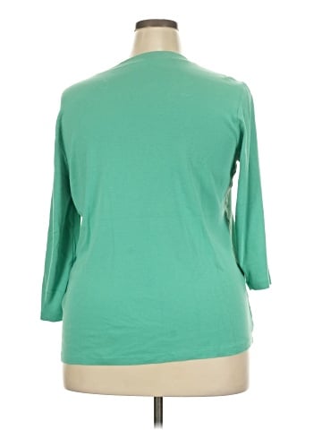Chico's 3/4 Sleeve T-Shirt (view 2)