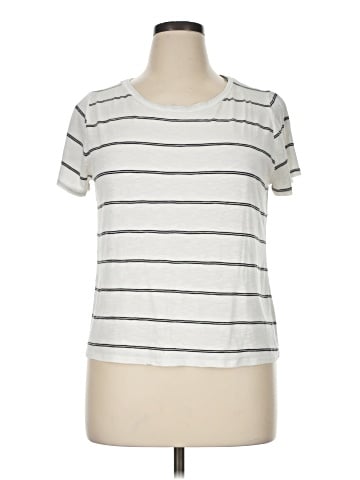 Green Envelope Short Sleeve Top (view 1)