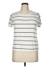 Green Envelope Ivory Short Sleeve Top Size XL - photo 1