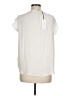 Maison d' Amelie 100% Polyester Ivory Short Sleeve Blouse Size M - photo 2