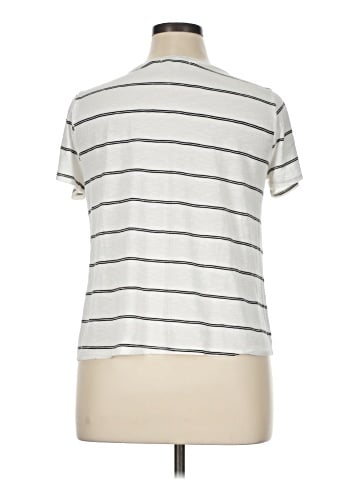 Green Envelope Short Sleeve Top (view 2)