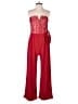Mi ami Hearts Red Jumpsuit Size S - photo 1