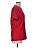 Nautica 100% Cotton Solid Red Active T-Shirt Size L - photo 4