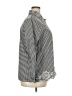 Cato 100% Cotton Checkered-gingham Silver 3/4 Sleeve Blouse Size 18 - photo 4