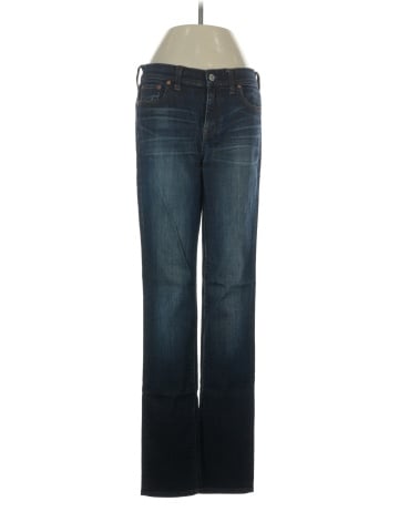 Madewell Alley Straight Jeans in Waterfall (view 1)