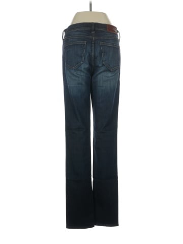 Madewell Alley Straight Jeans in Waterfall (view 2)