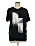 Express Print Black Short Sleeve T-Shirt Size L - photo 1