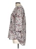 Daniel Rainn 100% Polyester Floral Ivory 3/4 Sleeve Blouse Size L - photo 5