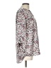 Daniel Rainn 100% Polyester Floral Ivory 3/4 Sleeve Blouse Size L - photo 4