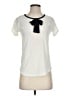 J.Crew 100% Cotton Ivory Short Sleeve Top Size XXS - photo 1