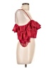 Free People 100% Polyester Red Sleeveless Blouse Size 12 - photo 4