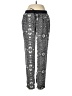 Sanctuary 100% Polyester Print Silver Casual Pants Size M - photo 1