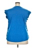 Cato 100% Polyester Blue Short Sleeve Top Size 18 - 20 - photo 2