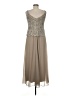 Alex Evenings Tan Cocktail Dress Size 6 Petite - photo 2