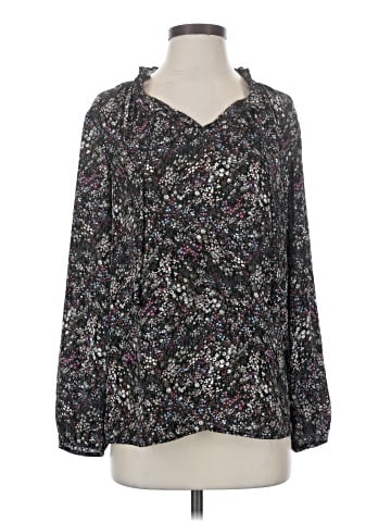 Ann Taylor LOFT Outlet Long Sleeve Blouse (view 1)