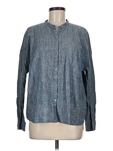 Eileen Fisher Long Sleeve Polo (view 1)