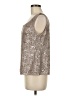 R&M Richards Silver Sleeveless Blouse Size 8 - photo 5