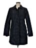Talbots 100% Polyester Polka Dots Blue Coat Size 8 - photo 1