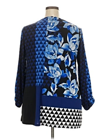 Alfani 3/4 Sleeve Blouse (view 2)