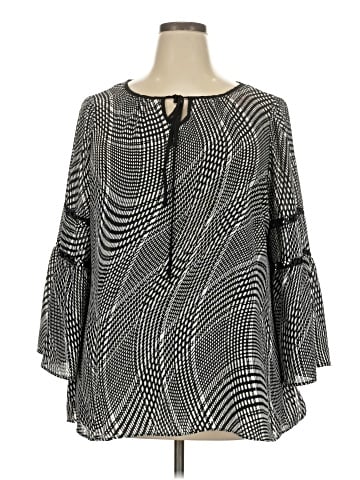 Avenue Long Sleeve Blouse (view 1)