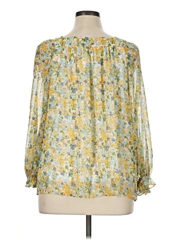 LC Lauren Conrad 3/4 Sleeve Blouse (view 2)