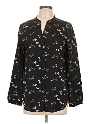 Ivanka Trump Long Sleeve Blouse (view 1)