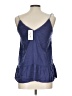Jessica Simpson 100% Viscose Blue Sleeveless Blouse Size L - photo 2