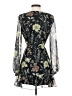 Forever 21 100% Polyester Floral Black Cocktail Dress Size S - photo 2