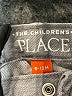 The Children's Place 100% Cotton Chevron-herringbone Gray Jeans Size 9-12 mo - photo 3