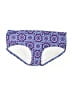 Boden Paisley Purple Swimsuit Bottoms Size 8 - photo 1